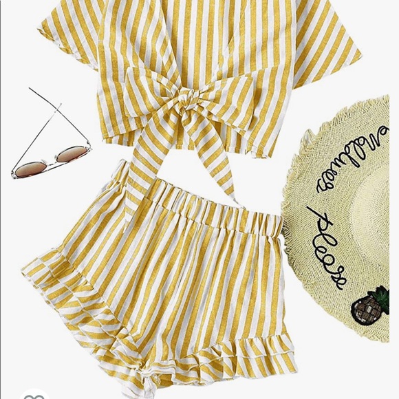 Pants - NWOT two piece summer set